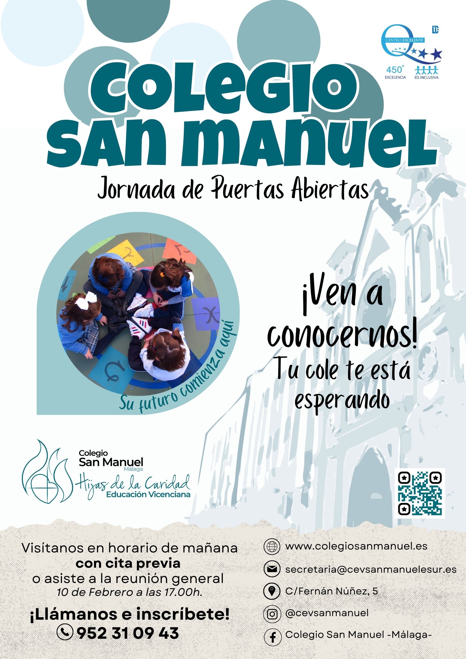 Cartel Invitación Jornada Puertas Abiertas